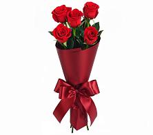 Букет 5 Красных роз Эдлесс Лав в Кудепста