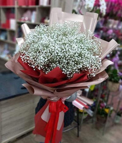 Букет цветов из: Гипсофила в Кудепста