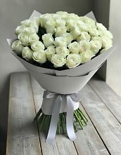 Букет 35 Белых роз в Кудепста