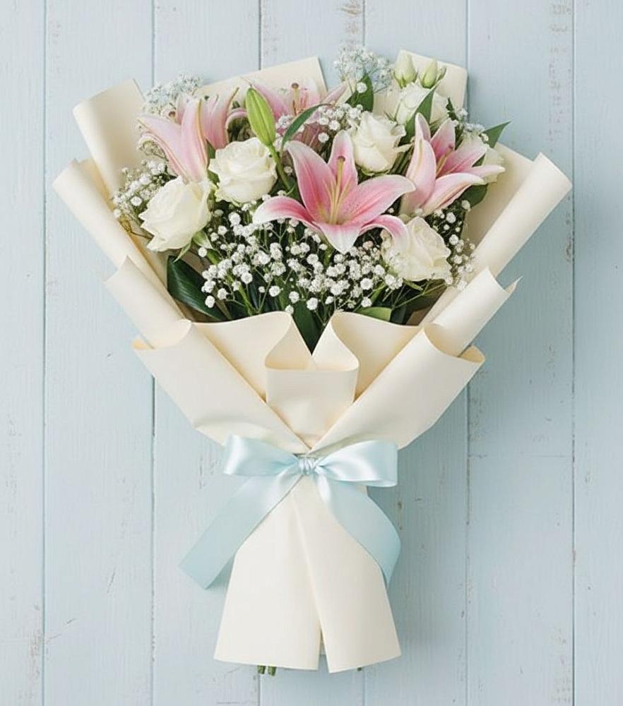 Букет цветов из: Лилии в Кудепста