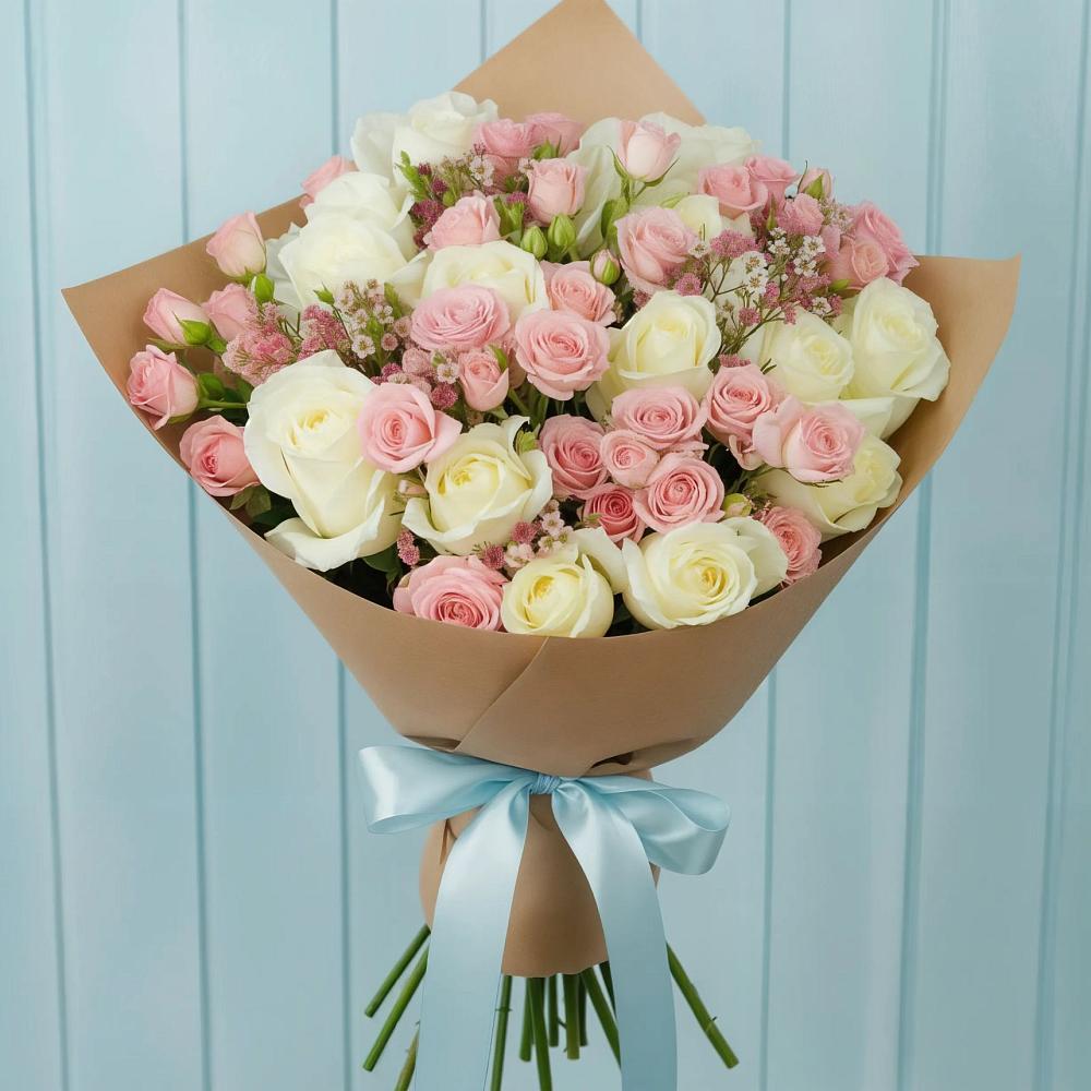 Букет цветов из: Розы в Кудепста