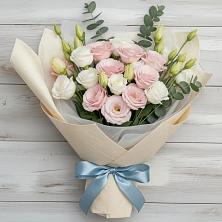 Букет цветов из:  Лизиантусы в Кудепста