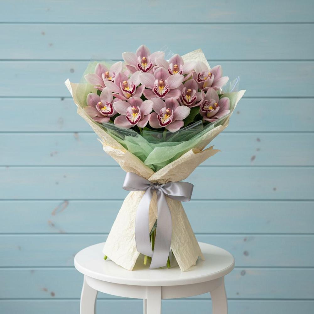 Букет цветов из: Орхидеи и Розы в Кудепста