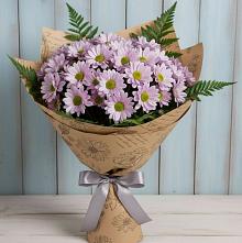 Букет цветов из:  Хризантемы #REPLACE_PRED# Кудепста