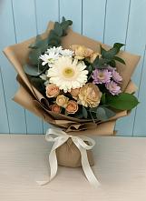 Букет цветов из:  Герберы и Хризантемы в Кудепста