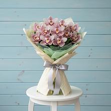 Букет цветов из:  Орхидеи и Розы в Кудепста