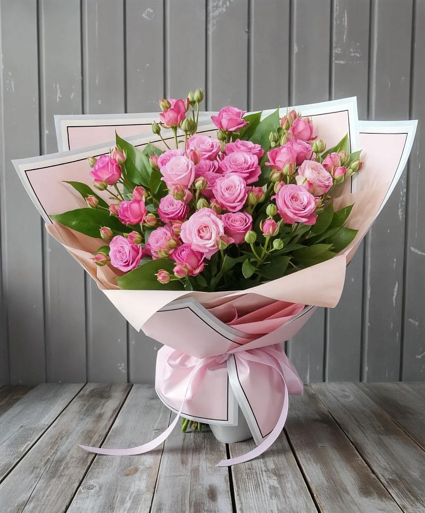 Букет Розовый кустик в Кудепста
