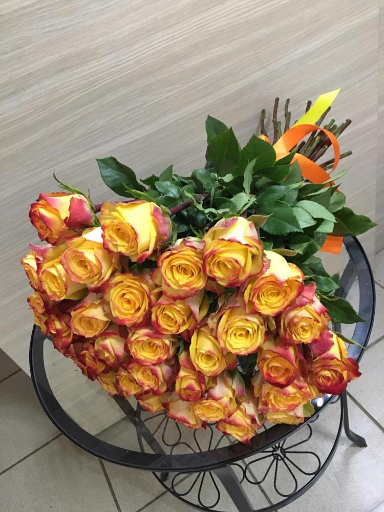 Букет Желтые розы в Кудепста