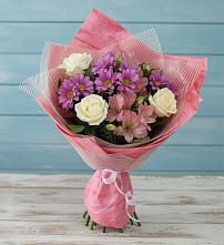 Букет цветов из:  Герберы #REPLACE_PRED# Кудепста
