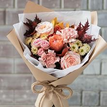 Букет цветов из:  Гвоздики, Хризантемы и Розы #REPLACE_PRED# Кудепста
