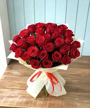 Букет 29 Красных роз в Кудепста