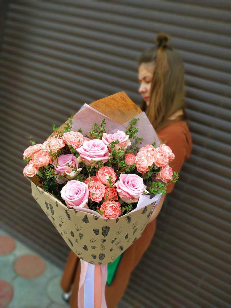 Букет для тебя одной в Кудепста Букет цветов из: Розы в Кудепста